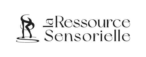Le logo de la Ressource Sensorielle en noir.